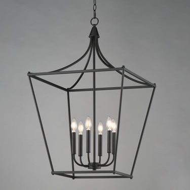 Maxim Lighting Clifton 6-Light Pendant Black