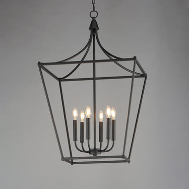 Maxim Lighting Clifton 6-Light Pendant Black