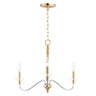 Maxim Lighting Clarion 3-Light Pendant Polished Chrome/Satin Brass