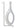 Finesse Decor Trombone Vase - Small White 