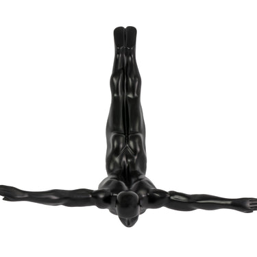Finesse Decor Diver 22" Wall Decor Sculpture Matte Black