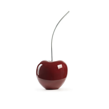 Finesse Decor Medium Red Wine Cherry Sculpture 22" Tall