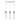 Finesse Decor Acrylic Cylinder Chandelier - 3 Light 