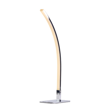 Finesse Decor Modern Arc Design Table Lamp Chrome