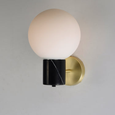 Maxim Lighting Vesper Wall Sconce Satin Brass/Black