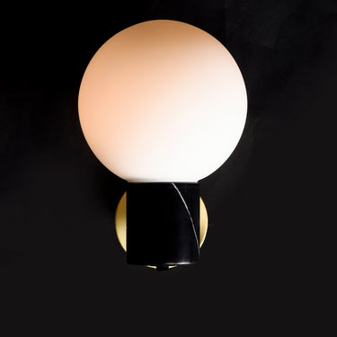 Maxim Lighting Vesper Wall Sconce Satin Brass/Black