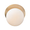 Maxim Lighting Vesper Wall Sconce Satin Brass/Black