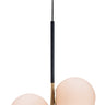 Maxim Lighting Vesper 2-Light Pendant Satin Brass/Black