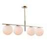 Maxim Lighting Vesper 4-Light Pendant Satin Brass/Black