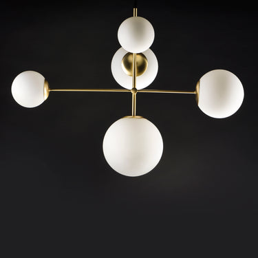 Maxim Lighting Vesper 5-Light Pendant Satin Brass/Black
