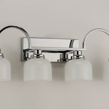 Maxim Lighting Swale 4-Light Bath Vanity Polished Chrome