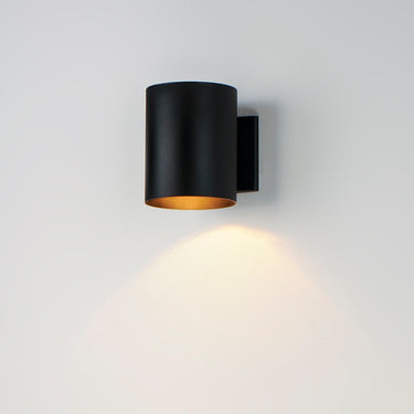 Maxim Lighting Outpost 7.25"H Outdoor Wall Sconce Black