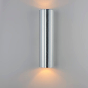 Maxim Lighting Outpost 2-Light 22"H Outdoor Wall Sconce Brushed Aluminum