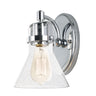 Maxim Lighting Seafarer Wall Sconce With Bulb Polished Chrome