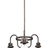 Maxim Lighting Seafarer 3-Light Chandelier With Bulbs Oil Rubbed Bronze