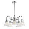 Maxim Lighting Seafarer 5-Light Chandelier With Bulbs Polished Chrome