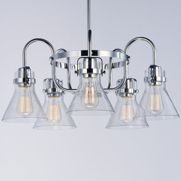 Maxim Lighting Seafarer 5-Light Chandelier Polished Chrome