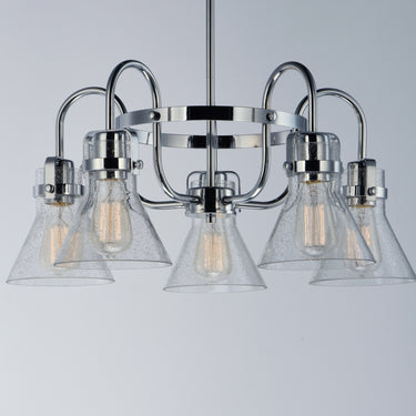Maxim Lighting Seafarer 5-Light Chandelier Polished Chrome