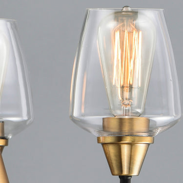 Maxim Lighting Goblet 3-Light Chandelier Bronze/Antique Brass