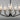 Maxim Lighting Goblet 5-Light Chandelier Black/Satin Nickel