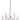 Maxim Lighting Goblet 9-Light Chandelier Black/Satin Nickel
