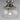 Maxim Lighting Goblet Semi Flush Mount Black/Satin Nickel