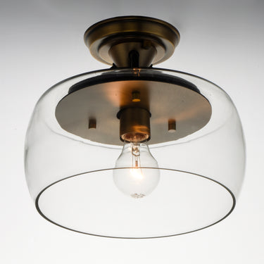 Maxim Lighting Goblet Semi Flush Mount Bronze/Antique Brass