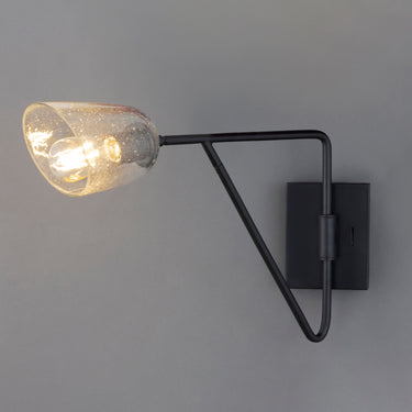 Maxim Lighting Keppe Swing Arm Wall Sconce Dark Bronze