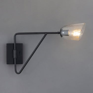 Maxim Lighting Keppe Swing Arm Wall Sconce Dark Bronze