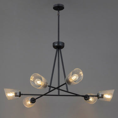 Maxim Lighting Keppe 6-Light Chandelier Dark Bronze