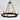 Maxim Lighting Noble 6-Light Chandelier Black/Natural Aged Brass