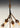 Maxim Lighting Savvy 5-Light Pendant Antique Brass/Black