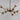 Maxim Lighting Savvy 9-Light Chandelier Antique Brass/Black