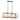 Oblique Linear Pendant by Maxim - 26358SWGLDBK