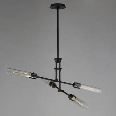 Maxim Lighting Equilibrium 4-Light LED Flush Mount Convertible Black