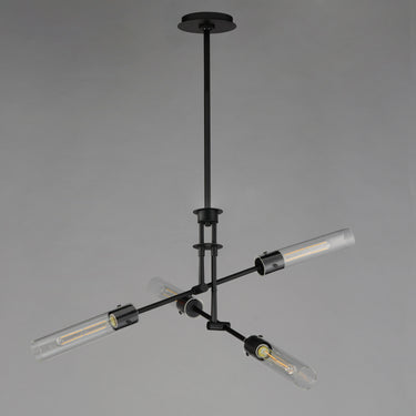 Maxim Lighting Equilibrium 4-Light LED Flush Mount Convertible Black