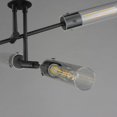Maxim Lighting Equilibrium 4-Light LED Flush Mount Convertible Black