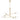 Maxim Lighting Equilibrium 6-Light LED Pendant Natural Aged Brass
