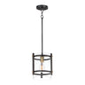 Maxim Lighting Capitol Pendant Black/Antique Brass