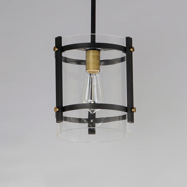 Maxim Lighting Capitol Pendant Black/Antique Brass