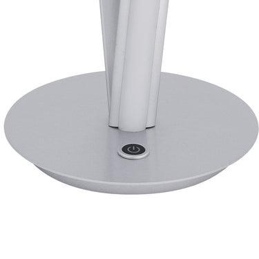 Finesse Decor Munich Silver Table Lamp LED Strip & Touch Dimmer