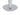 Finesse Decor Munich Silver Table Lamp - LED Strip & Touch Dimmer 