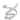 Finesse Decor Munich Silver Table Lamp - LED Strip & Touch Dimmer 
