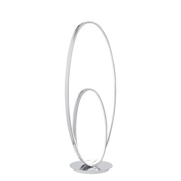 Finesse Decor Milan Chrome Table Lamp LED Strip & Touch Dimmer