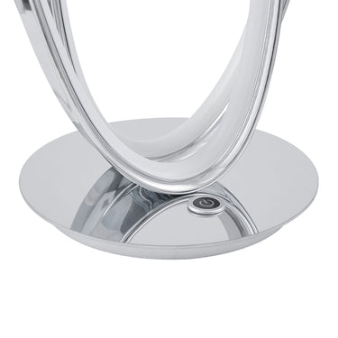 Finesse Decor Milan Chrome Table Lamp LED Strip & Touch Dimmer