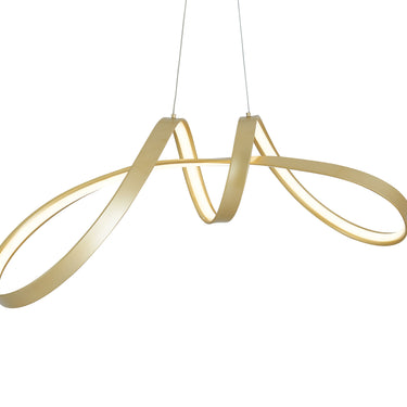 Finesse Decor Bucharest LED Chandelier Sandy Gold