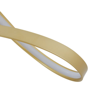 Finesse Decor Bucharest LED Chandelier Sandy Gold