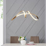 Finesse Decor Bucharest LED Chandelier Sandy Gold