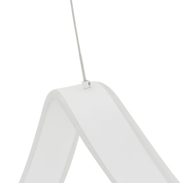 Finesse Decor Copenhagen LED Chandelier White