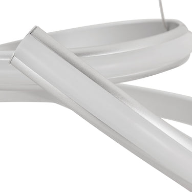 Finesse Decor Oslo LED Adjustable Chandelier Silver